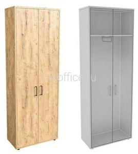 Шкаф для одежды Континент-Про BLACK ШО37 700х370х2000 Шкаф для одежды Континент-Про BLACK ШО37 700х370х2000