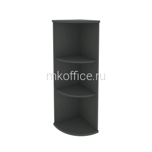 Стеллаж угловой Riva антрацит А.УС-2 365x365x1215 Стеллаж угловой Riva антрацит А.УС-2 365x365x1215