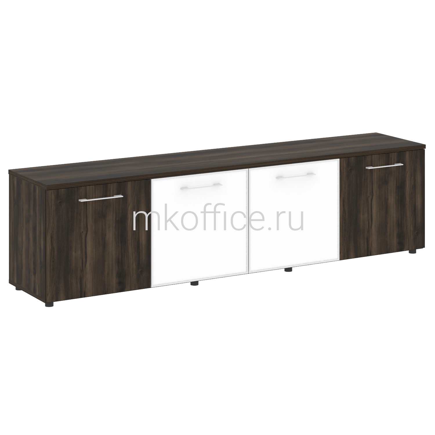 Тумба модульная Yalta LT-TS 4.5 white 2200x450x580 Дуб Мали. Ассортимент МК Офис