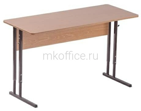 Стол ученический 2-местный регулируемый Стандарт (рост 3-5, 5-7, 3-7). Ассортимент МК Офис
