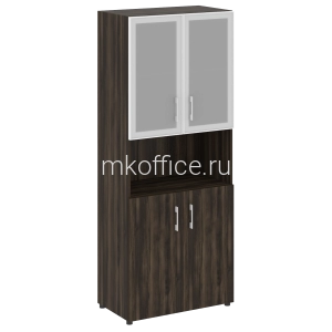 Шкаф широкий высокий Yalta LT-ST 1.4 R 800x430x1990 Дуб Мали