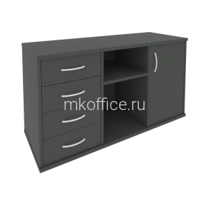 Тумба для оргтехники Riva антрацит А.МТ-2 F 1192x450x667 Тумба для оргтехники Riva антрацит А.МТ-2 F 1192x450x667