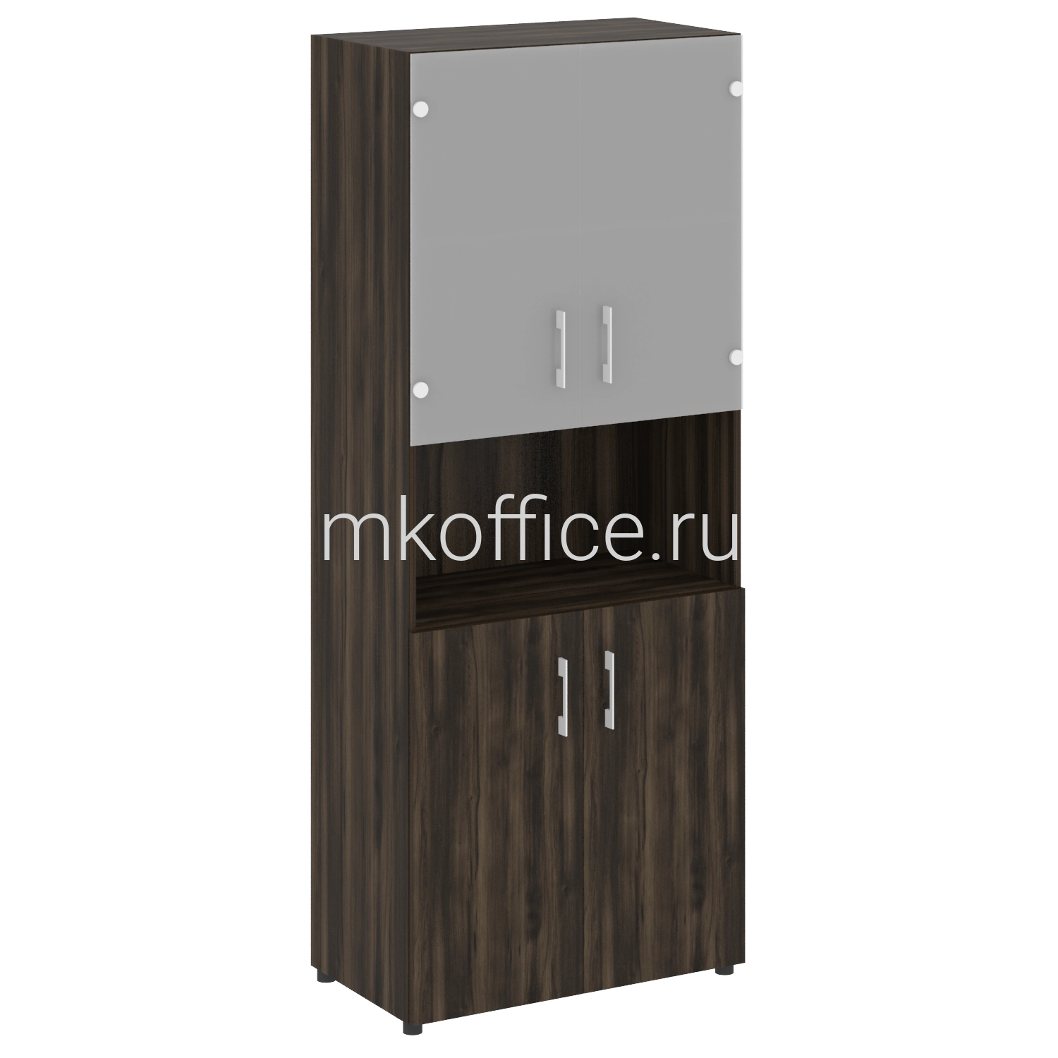 Шкаф широкий высокий Yalta LT-ST 1.4 800x430x1990 Дуб Мали. Ассортимент МК Офис