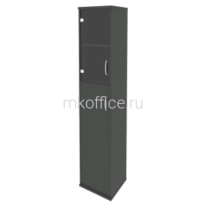 Шкаф высокий Riva антрацит А.СУ-1.7 Л 404x365x1980 Шкаф высокий Riva антрацит А.СУ-1.7 Л 404x365x1980