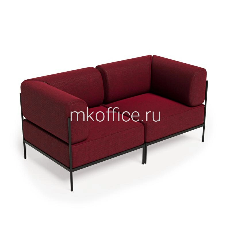 RIO Диван двухместный PCE-05 1620х810х770. Ассортимент МК Офис