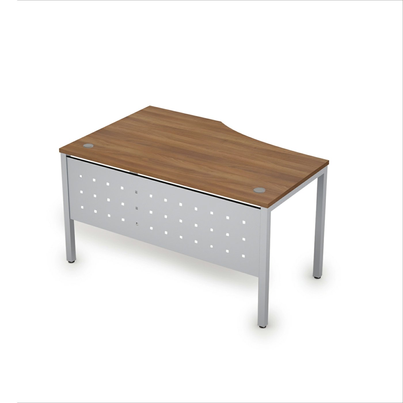 Стол криволинейный правый экран металл Avance 6МК.023 1400x900x750