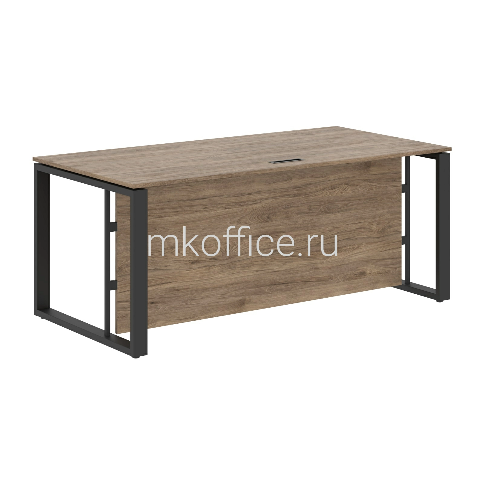 Выбрать стол руководителя с высокой фронтальной панелью est 189 h 1800х900х750 по низким ценам. МК Офис Стол руководителя с высокой фронтальной панелью EST 189 H 1800х900х750. Ассортимент МК Офис