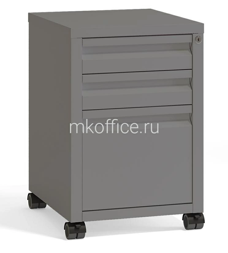 Тумба мобильная металлическая (центральный замок) RM.TM-21 440х494х658 Тумба мобильная металлическая (центральный замок) RM.TM-21 440х494х658