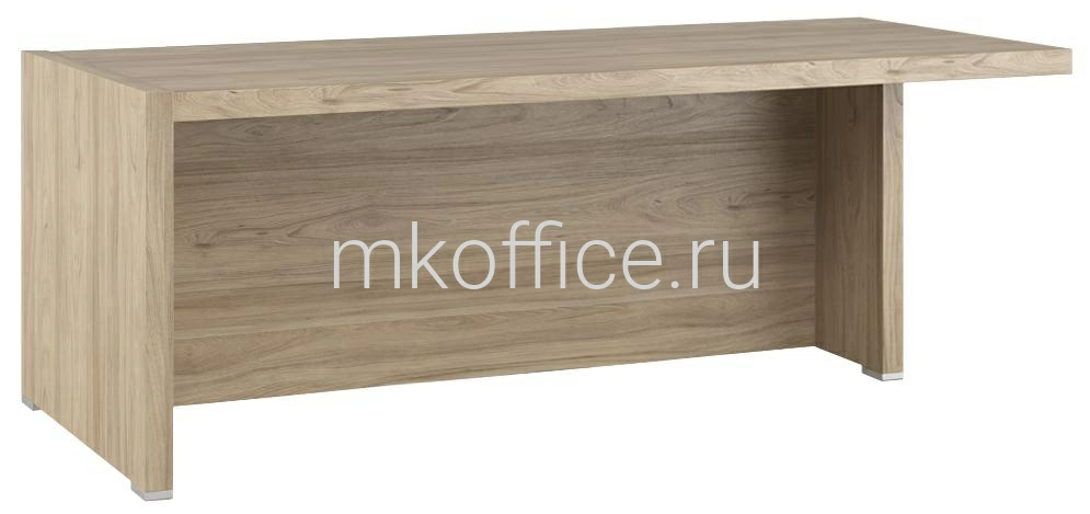 Стол письменный с асимметричными опорами, правый SOL297105  1800x880x750