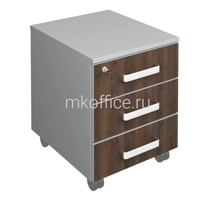 Тумба подкатная с замком Лидер 400х460х500 Тумба подкатная с замком Лидер 400х460х500