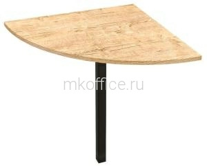 Стол угловой Континент-Про BLACK СУ70 700х700х750 Стол угловой Континент-Про BLACK СУ70 700х700х750