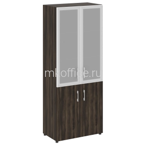 Шкаф широкий высокий Yalta LT-ST 1.2R 800x430x1990 Дуб Мали