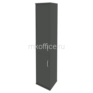 Шкаф высокий Riva антрацит А.СУ-1.3 Л 404x365x1980 Шкаф высокий Riva антрацит А.СУ-1.3 Л 404x365x1980