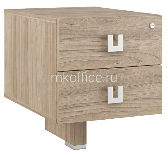 Тумба подвесная с 2 ящиками SOL297301 420х570х530