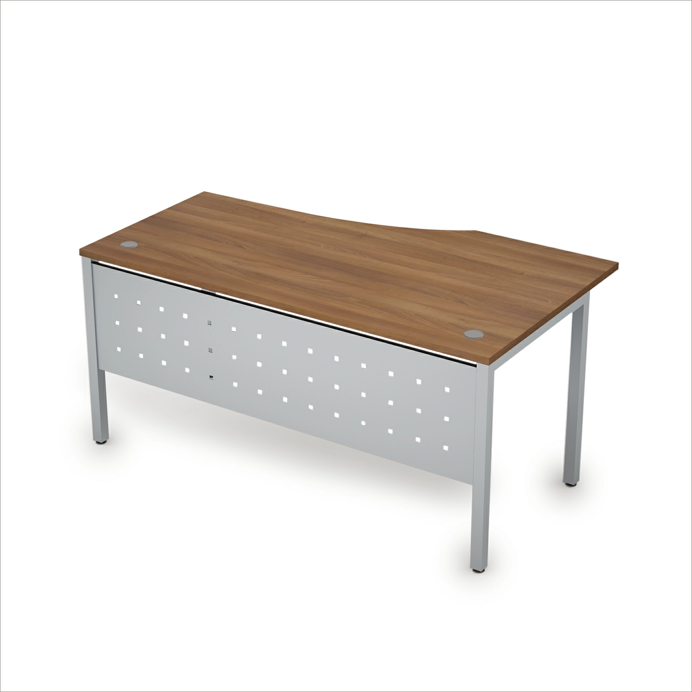 Стол криволинейный левый экран металл Avance 6МК.020 1600x900x750