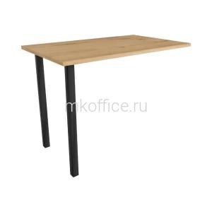 Стол приставной Континент-Про BLACK СП100 1000х600х750 Стол приставной Континент-Про BLACK СП100 1000х600х750