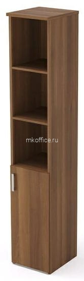 Шкаф для документов высокий узкий полузакрытый Стиль 2П.005.2 395х370х1960
