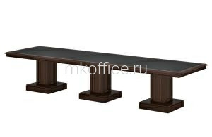 Стол переговорный составной Inter 2хINT705+INT706/BL.VG Стол переговорный составной Inter 2хINT705+INT706/BL.VG