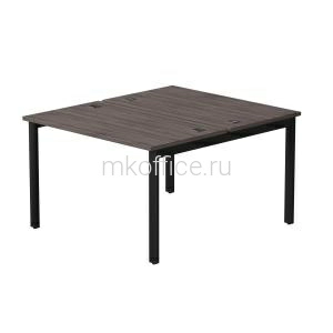 Бенч-система на 2 места EVO на металлокаркасе 254S018 1180х670(1370)x755