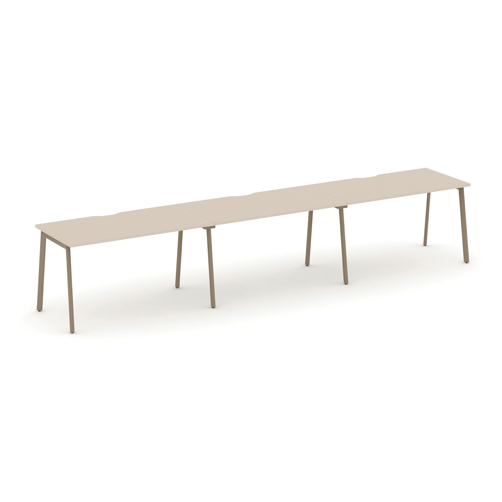 Рабочая станция на 3 места ES.RS-3.3-VP 4140х730х750