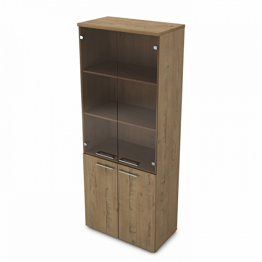 Шкаф высокий со стеклом 9НШ.005.12 800x450x2045 Шкаф высокий со стеклом 9НШ.005.12 800x450x2045