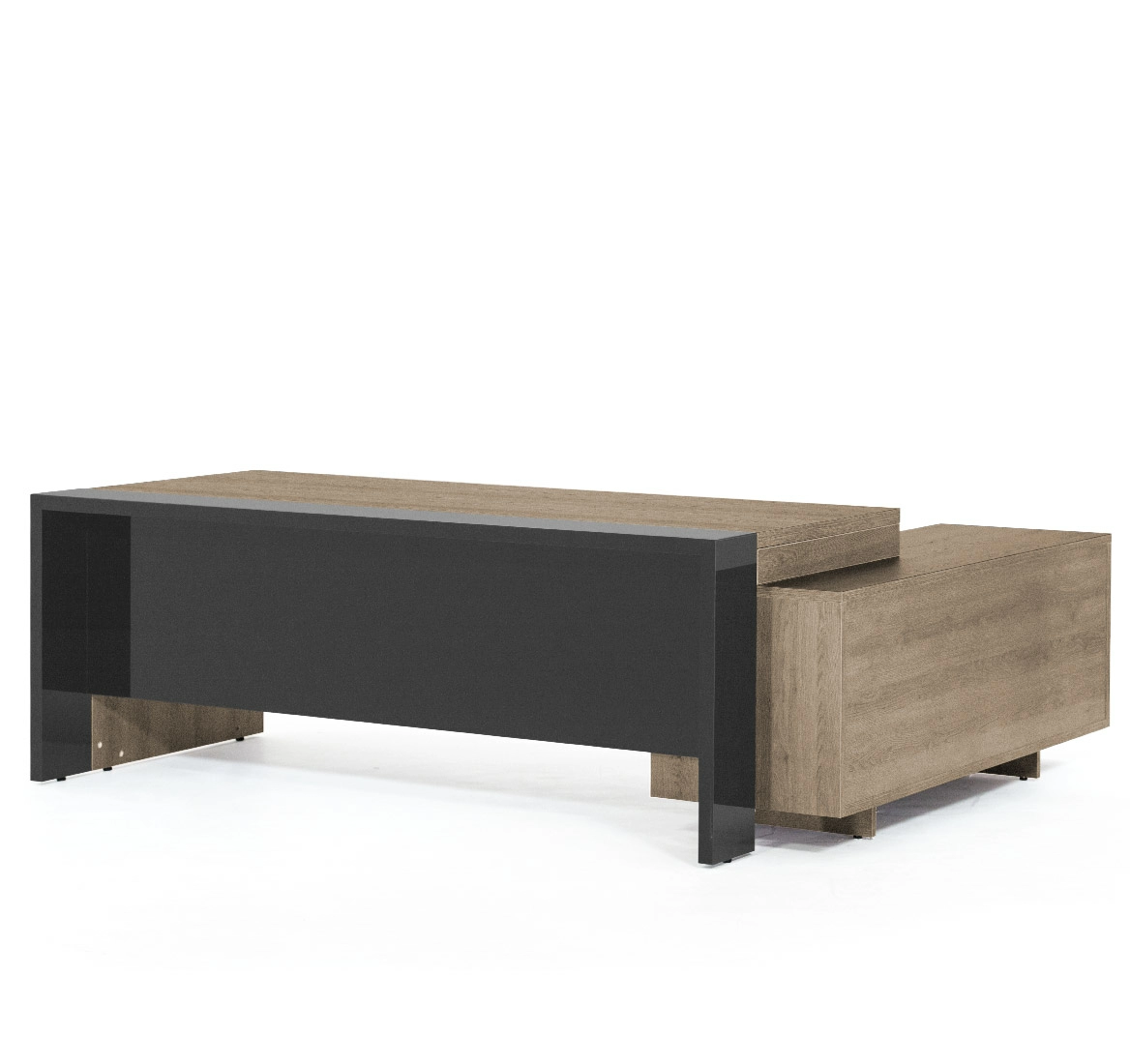 Стол на опорной сервисной тумбе 126/DC/16+ 303Z/DC/DC 2230x1780x760