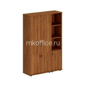 Шкаф комбинированный высокий (закрытый + полузакрытый узкий) Престиж Исп.48 133x46x203 Шкаф комбинированный высокий (закрытый + полузакрытый узкий) Престиж Исп.48 133x46x203