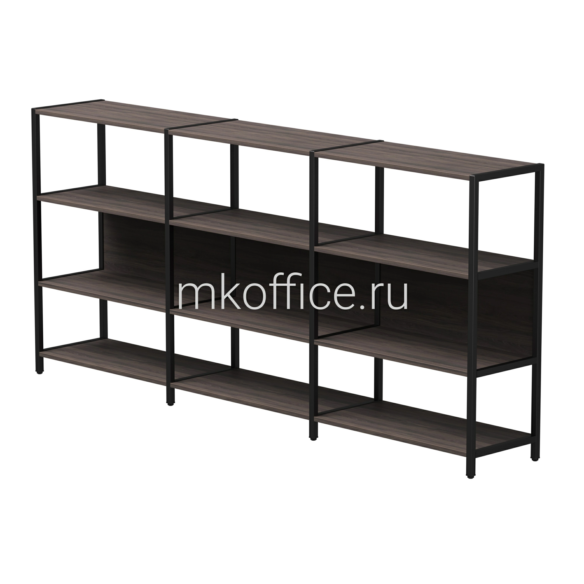 Набор стеллажных систем №3 EVO 254ST3 2440x385x1120. Ассортимент МК Офис