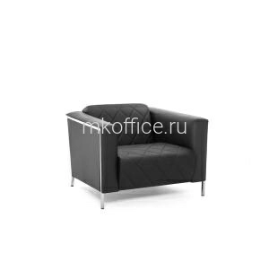 Кресло Vispo Кожа черная VISPO 1 92x88x68 Кресло Vispo Кожа черная VISPO 1 92x88x68