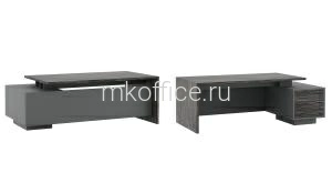 Dali Стол письменный на опорной креденции DLI372100 R  2100x1150x750
