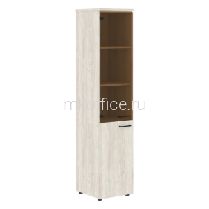 Шкаф колонка комбинированная со стеклом XTEN XHC 42.2 (L/R) 425х432х1930