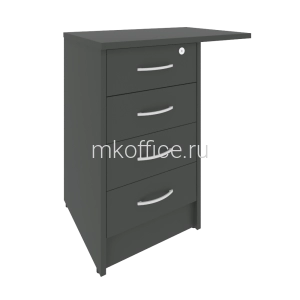 Тумба приставная Riva антрацит А.ТП-4.3 F 680х450х750 Тумба приставная Riva антрацит А.ТП-4.3 F 680х450х750