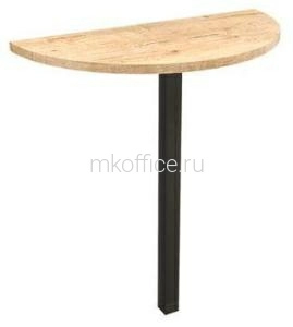 Стол приставной Континент-Про BLACK СП70 700х350х750 Стол приставной Континент-Про BLACK СП70 700х350х750