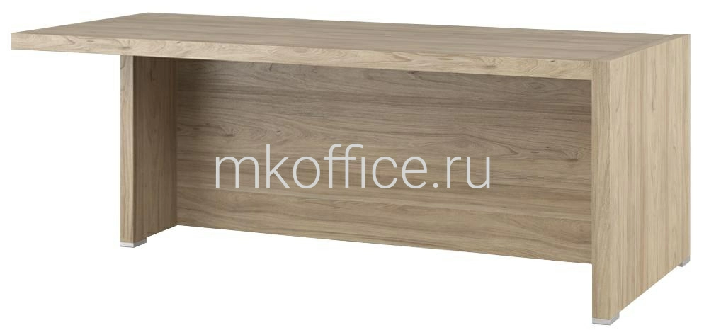 Стол письменный с асимметричными опорами, левый SOL297108 2000x880x750