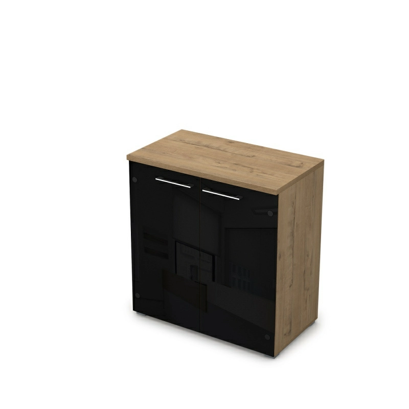 Шкаф низкий со стеклом 9НШ.023.4 800x450x845 Шкаф низкий со стеклом 9НШ.023.4 800x450x845