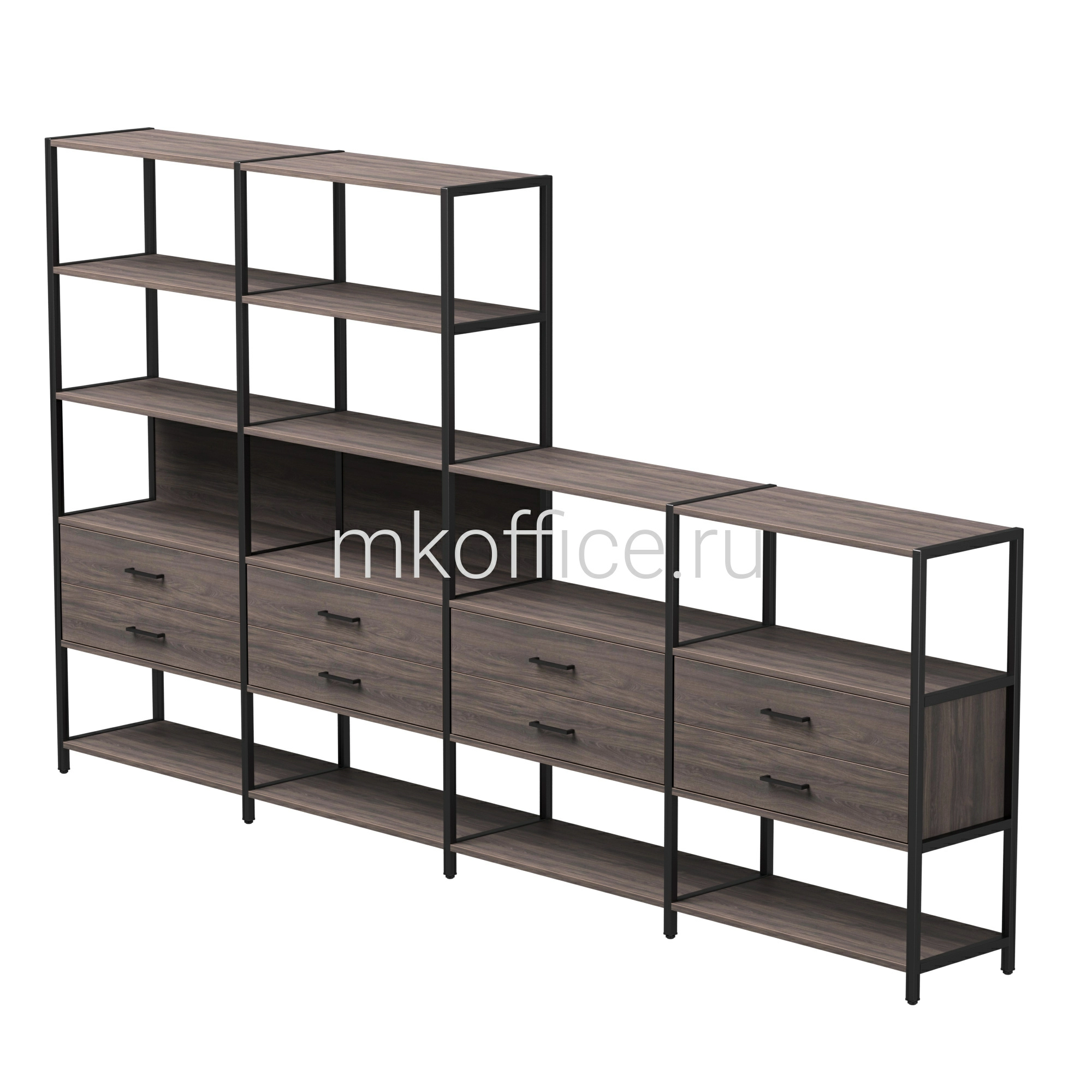 Выбрать набор стеллажных систем №13 evo 254st13 3245x385x1840 по низким ценам. МК Офис Набор стеллажных систем №13 EVO 254ST13 3245x385x1840. Ассортимент МК Офис