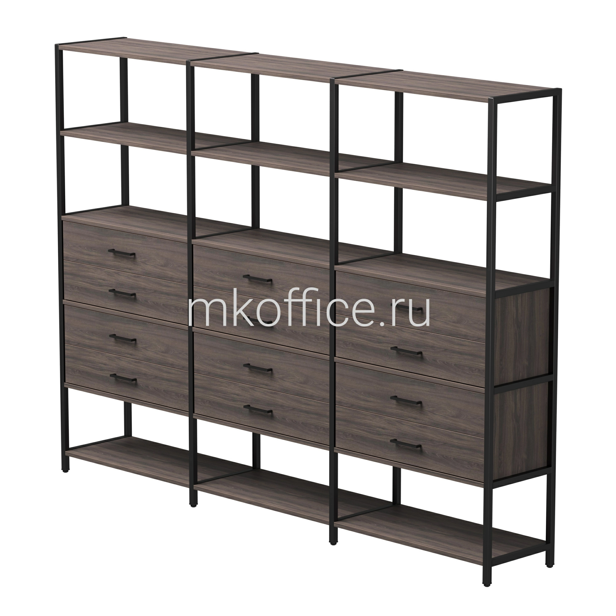 Выбрать набор стеллажных систем №10 evo 254st10 2440x385x1840 по низким ценам. МК Офис Набор стеллажных систем №10 EVO 254ST10 2440x385x1840. Ассортимент МК Офис