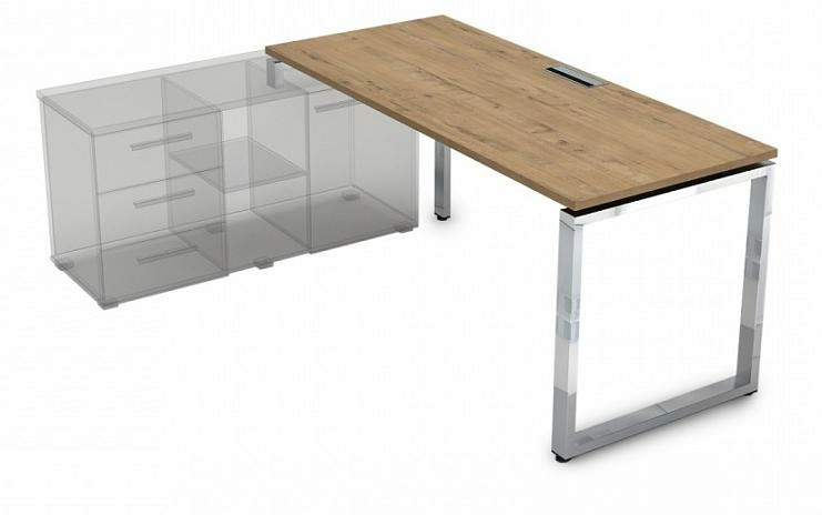 Стол рабочий, прямолинейный, левый  НСТЛ-О.985 1800x800x750 Стол рабочий, прямолинейный, левый  НСТЛ-О.985 1800x800x750