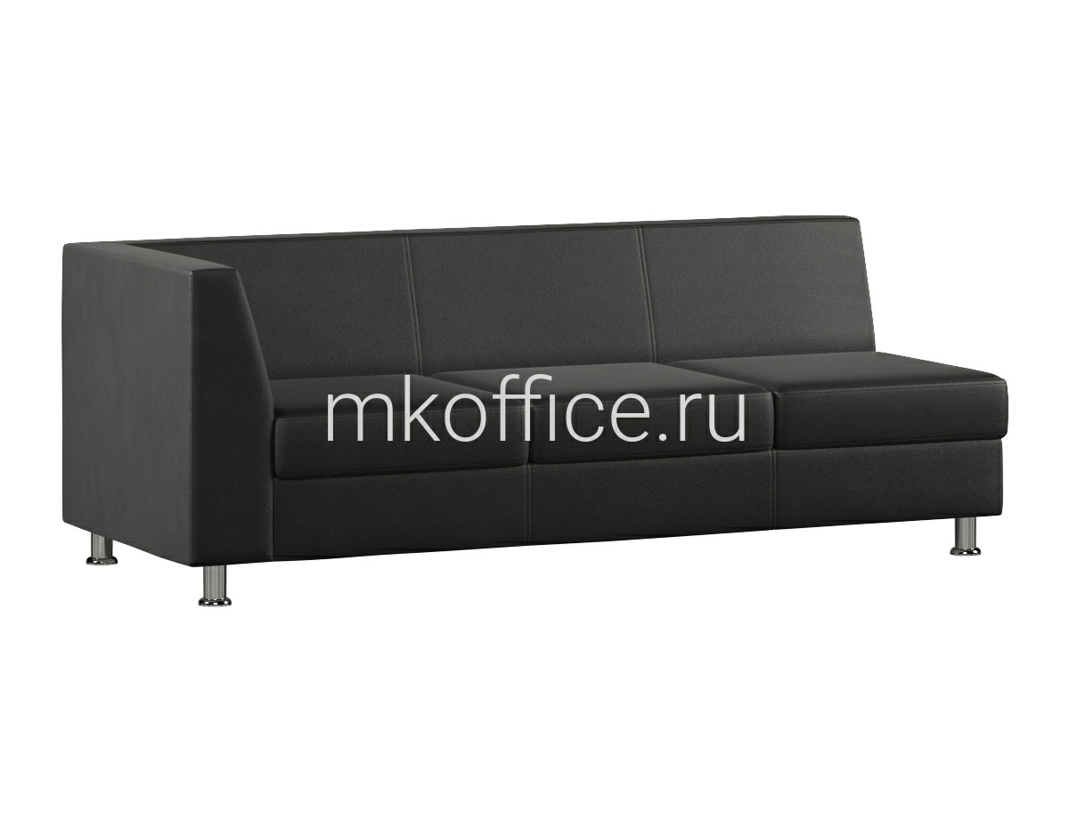Выбрать модуль с подлокотником 3-х местный правый everprof monro 1925х775х720 по низким ценам. МК Офис Модуль с подлокотником 3-х местный правый Everprof Monro 1925х775х720. Ассортимент МК Офис