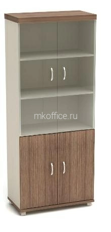 Выбрать шкаф высокий (тонир. стекло) к85 854х445х2105 по низким ценам. МК Офис Шкаф высокий (тонир. стекло) К85 854х445х2105. Ассортимент МК Офис