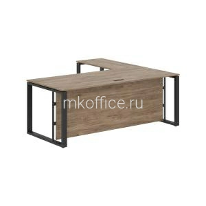 Стол с боковой приставкой с высокой фронтальной панелью ECT 2019 H 2000х1900х750