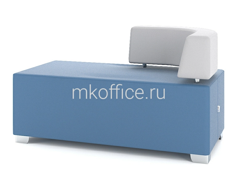 Выбрать модуль с закругленной спинкой m2-2cr 1300*650*h730 по низким ценам. МК Офис Модуль с закругленной спинкой M2-2CR 1300*650*h730. Ассортимент МК Офис