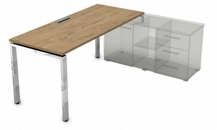 Стол рабочий, прямолинейный, правый НСТП-П.989 1400x800x750 Стол рабочий, прямолинейный, правый НСТП-П.989 1400x800x750