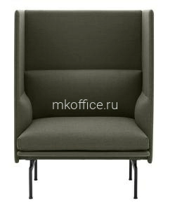  Диван одноместный с высокой спинкой  Pratt 1.2 880x760x1150