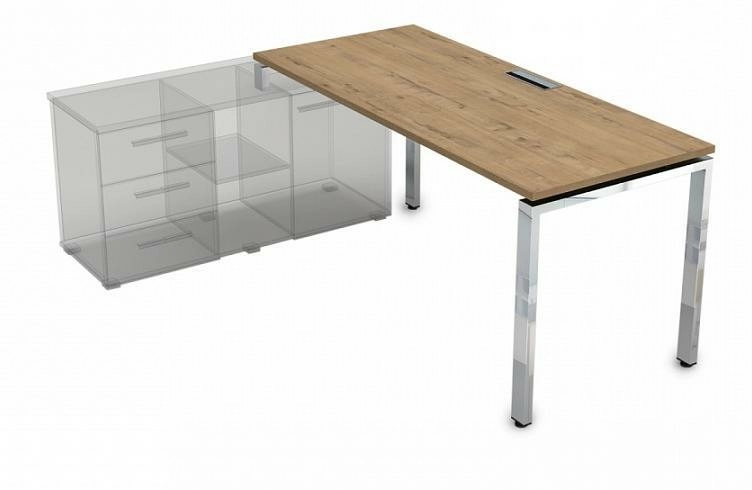 Стол рабочий, прямолинейный, левый НСТЛ-П.979 1400x700x750 Стол рабочий, прямолинейный, левый НСТЛ-П.979 1400x700x750