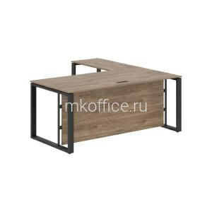 Стол с боковой приставкой с высокой фронтальной панелью ECT 1819 H 1800х1900х750