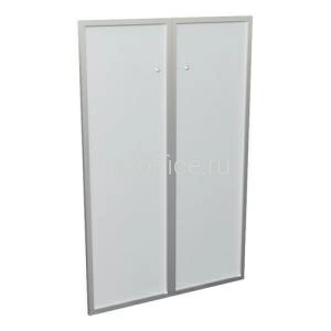 Комплект средних стеклянных дверей в ал. раме Belfast 19555 А 1150х800х20