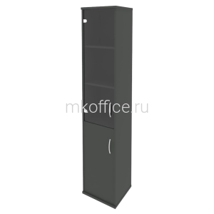 Шкаф высокий Riva антрацит А.СУ-1.2 Л 404x365x1980 Шкаф высокий Riva антрацит А.СУ-1.2 Л 404x365x1980