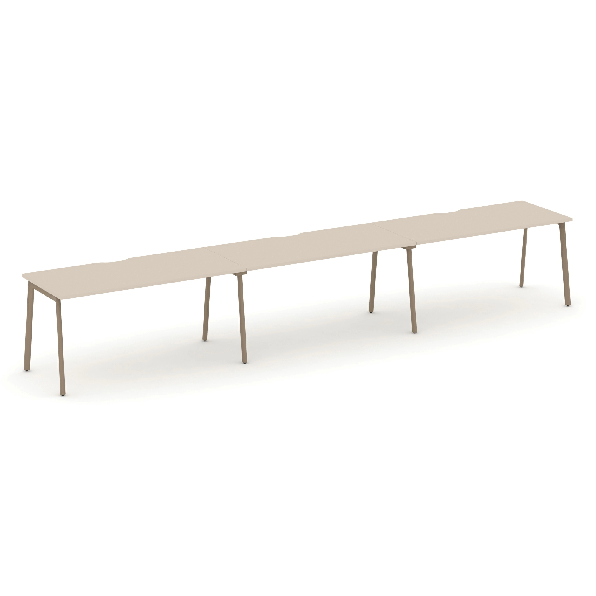 Рабочая станция на 3 места ES.RS-3.4-VP 4740х730х750