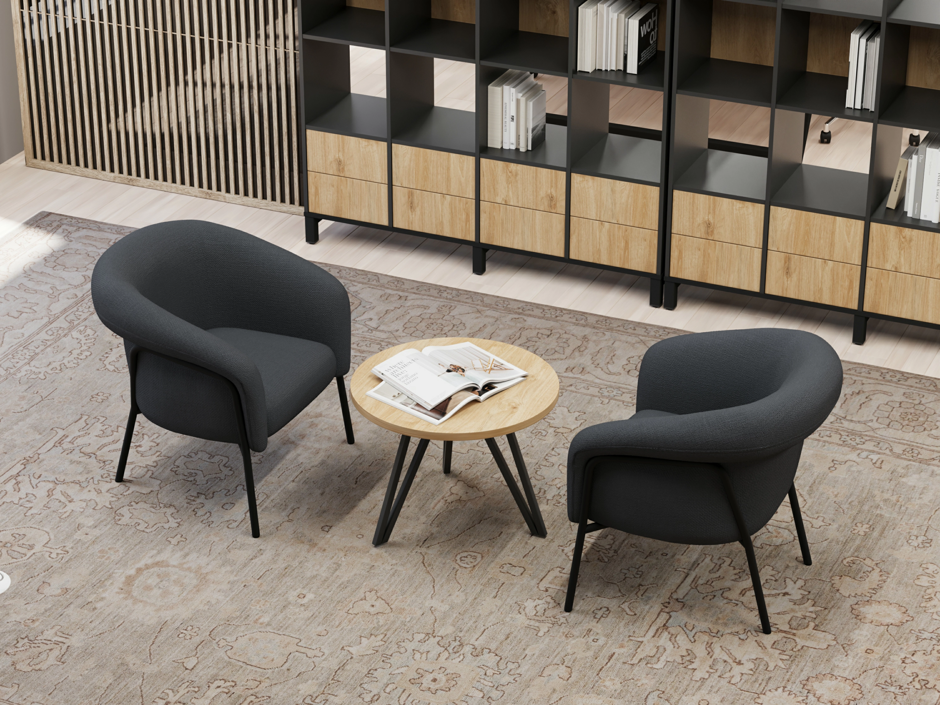 Офисные диваны Shell. Каталог. МК Офис